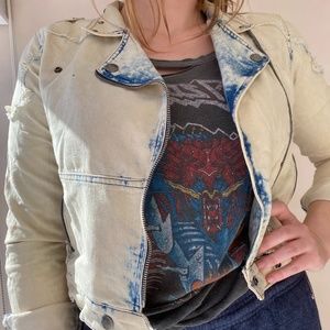 Light Wash Blue Denim Jacket